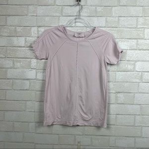 Athleta Short Sleeve Vented Crewneck Tee